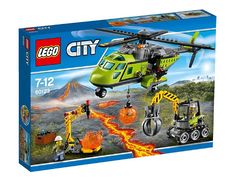 LEGO City 60123 "Грузовой вертолет исследователей вулканов"