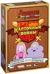 Настольная игра Время приключений: Карточные войны. Принцесса Бубыльгум против Принцессы Пупырки