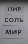НАБОР КАРТОЧЕК. УРОВЕНЬ 2 ЛЕВ. ЧИТАЕМ СЛОВА-СЛОГИ