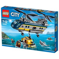 60093 Вертолет исследователей моря Lego City