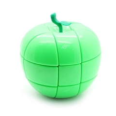 YJ Apple Cube 3x3x3 зеленый (Кубик Рубика ВайДжей Эпл куб 3х3х3)