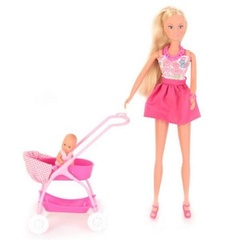 Кукла Штеффи с ребенком 29 см и 5 см