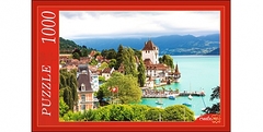 Пазл 1000 элементов Швейцарский замок на воде