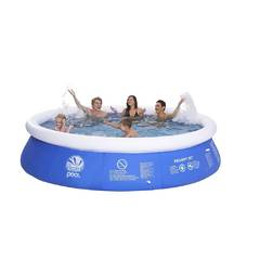 Бассейн круглый Jilong Prompt Set Pools Set с фильтр-насосом, лестницей, подстилкой и крышкой 360х90 см