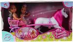 Принцессы Эви с каретой, 12 см Evi Love Romantic Carriage