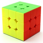 QiYi MoFangGe 3x3x3 Thunderclap v2 Цветной пластик (Кубик Рубика Чии Мофанг 3х3х3 Тандерклэп в2)
