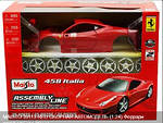 СБОРНАЯ АВТОМОДЕЛЬ (1:24) Феррари FERRARI 458 ITALIA
