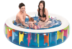 Надувной бассейн Jilong Giant Rainbow Pool 190х50 см