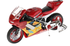 Мотоцикл Суперспорт со звуком, подвижные элементы (532116-R) 11.5 см