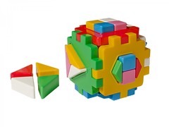 Развивающая игрушка куб "Умный малыш Логика 2 ТехноК", арт. 2469