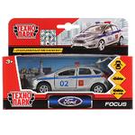 Машина FORD Focus хэтчбэк полиция, 12см