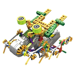 Игрушка-конструктор LOZ Гусеница и ползолобик 3022