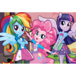 Пазл My little pony Девушки Эквестрии. После школы 100 элементов