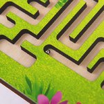 Развивающая деревянная игра Лабиринт с шариком «Лосяш хочет домой»