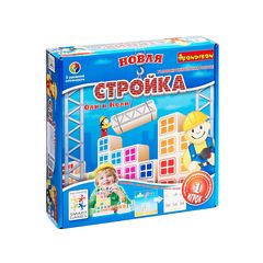 Логическая игра BONDIBON Новая стройка Оли и Коли 