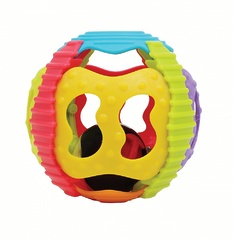 Игрушка: Развивающий мячик-погремушка "Занимательный шар" 4083681