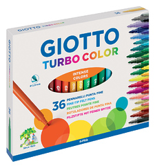 ФЛОМАСТЕРЫ GIOTTO TURBO СOLOR, 36 ЦВЕТОВ 418000