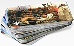 НАСТОЛЬНАЯ ИГРА МЕМО "КАРТИНЫ РУССКИХ ХУДОЖНИКОВ", 50 КАРТОЧЕК (НЕСКУЧНЫЕ ИГРЫ)