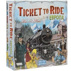 Настольная игра Ticket to Ride: Европа