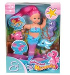 Кукла Эви Русалочка, 12 см Evi Love Swimming Mermaid