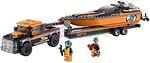 60085 Внедорожник 4х4 с гоночным катером LEGO CITY