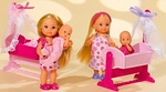 Кукла Эви с кроваткой 12 см Симба 105736242