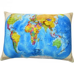 Подушка антистресс «Карта мира»