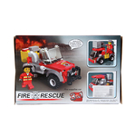 Конструктор 3 в 1 "Пожарные" - Спецтехника, 76 деталей Fire Rescue