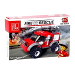 Конструктор "Пожарные" - Пожарная машина, 78 деталей Fire rescue