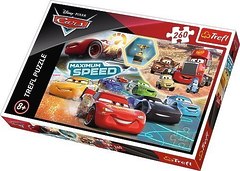 Пазл Трефл : Тачки 3. Парад Чемпионов,Disney Cars, 260 деталей 