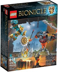 70795 Создатель Масок против Стального Черепа LEGO BIONICLE