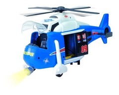 Dickie Спасательный Вертолет 41 см (звук, свет, батарейки)