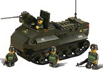 Конструктор Sluban Бронетранспортёр-амфибия Сухопутные войска (M38-B6300) - 223