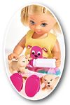 Кукла Эви с собачками, 12 см EVI LOVE PUPPY LOVE