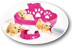 Кукла Эви с собачками, 12 см EVI LOVE PUPPY LOVE