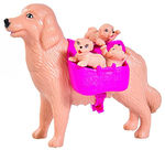 Кукла Еви с собачкой и щенками, 12 см EVI LOVE DOG SITTER