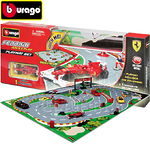 Bburago 18-31237 Игровой коврик с машиной 1:43 ФЕРРАРИ