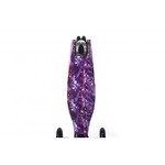 Самокат Favorit Maxi-Print (зеленый, фиолетовый, синий, черный) светящиеся колеса, регулир. ручка