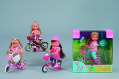 Кукла Симба 5731715 Эви на велосипеде