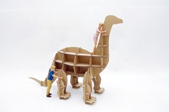 Игрушка из картона Домашний динозавр Апатозавр
