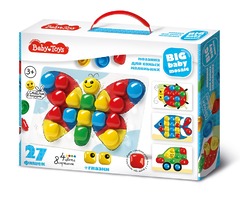 Мозаика для самых маленьких 27 элементов Baby Toys