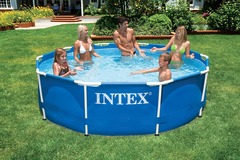 КАРКАСНЫЙ БАССЕЙН INTEX 28200 METAL FRAME POOL, 305Х76СМ