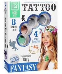 Набор для создания временных татуировок Fantasy, 8 видов тату
