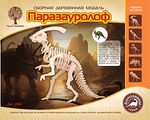 Сборная деревянная модель ПАРАЗАВРОЛОФ (МАЛЫЙ) J003 38 деталей