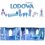 Деревянный дом для кукол Rezydencja Lodowa