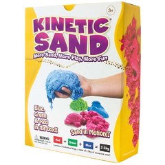 Кинетический песок 3 кг цветной Kinetic sand от 3 лет
