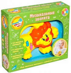 Игрушка электронная развивающая Mommy Love Музыкальные зверята (6001A)