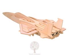 Сборная деревянная модель ИСТРЕБИТЕЛЬ F-15 P044 37 деталей