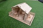 Деревянный конструктор БАБУШКИН ДОМ