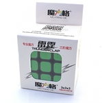 QiYi MoFangGe 3x3x3 Thunderclap Черный (Кубик Рубика Чии Мофанг 3х3х3 Тандерклэп)